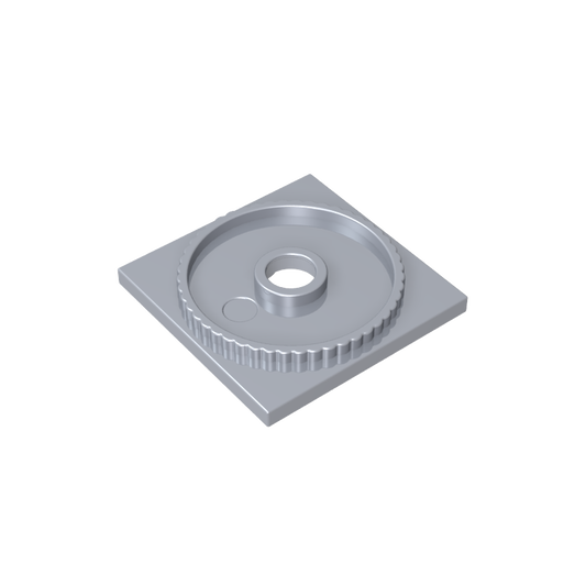 GDS-893 - Turntable 4 x 4 Square Base, Locking