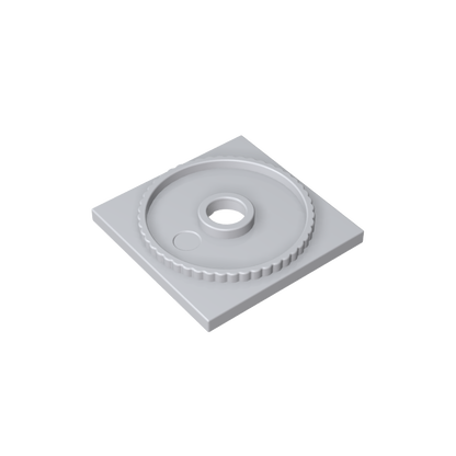 GDS-893 - Turntable 4 x 4 Square Base, Locking