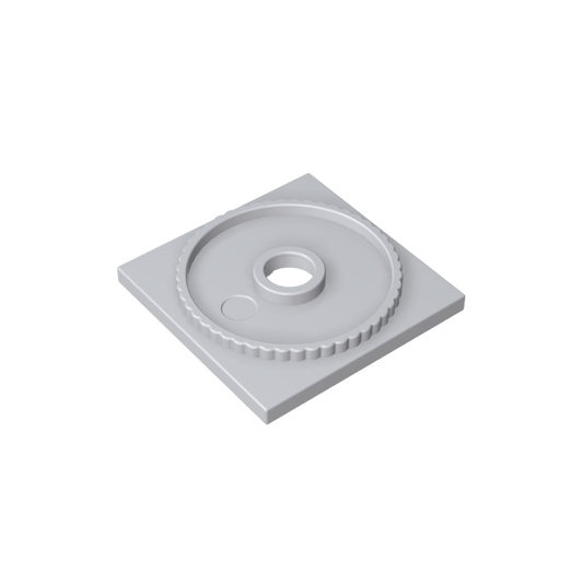 GDS-893 - Turntable 4 x 4 Square Base, Locking