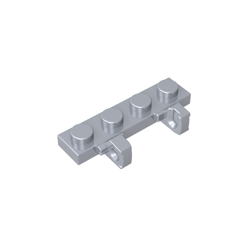 GDS-894 - Hinge Plate 1 x 4 Locking Dual 1 Finger