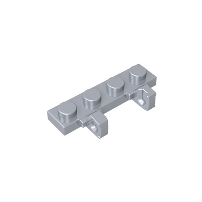 GDS-894 - Hinge Plate 1 x 4 Locking Dual 1 Finger