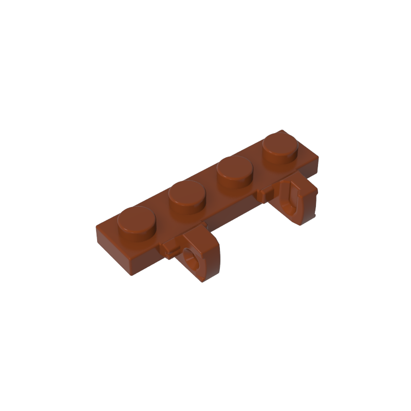 GDS-894 - Hinge Plate 1 x 4 Locking Dual 1 Finger