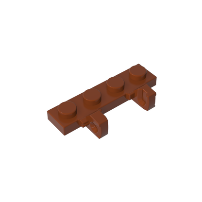 GDS-894 - Hinge Plate 1 x 4 Locking Dual 1 Finger
