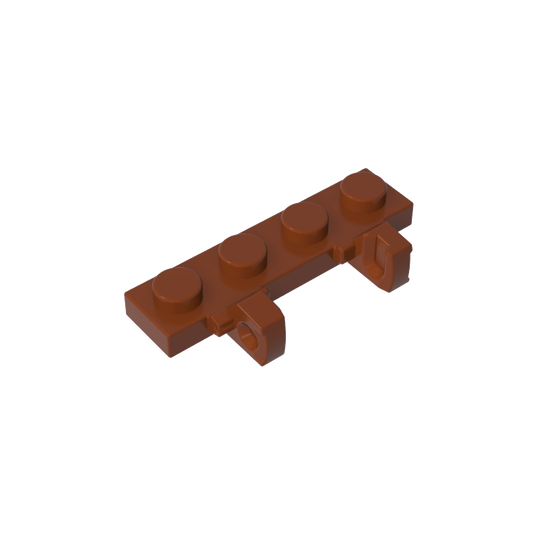 GDS-894 - Hinge Plate 1 x 4 Locking Dual 1 Finger