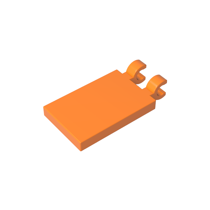 GDS-896 - Tile Special 2 x 3 with 2 Clips [Angled Clips]
