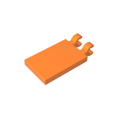 GDS-896 - Tile Special 2 x 3 with 2 Clips [Angled Clips]