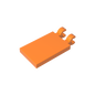GDS-896 - Tile Special 2 x 3 with 2 Clips [Angled Clips]