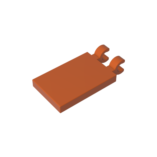 GDS-896 - Tile Special 2 x 3 with 2 Clips [Angled Clips]