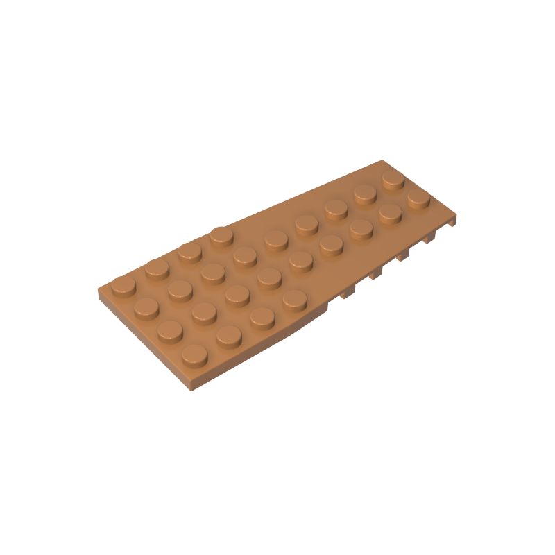 GDS-897 - Wedge Plate 4 x 9 with Stud Notches