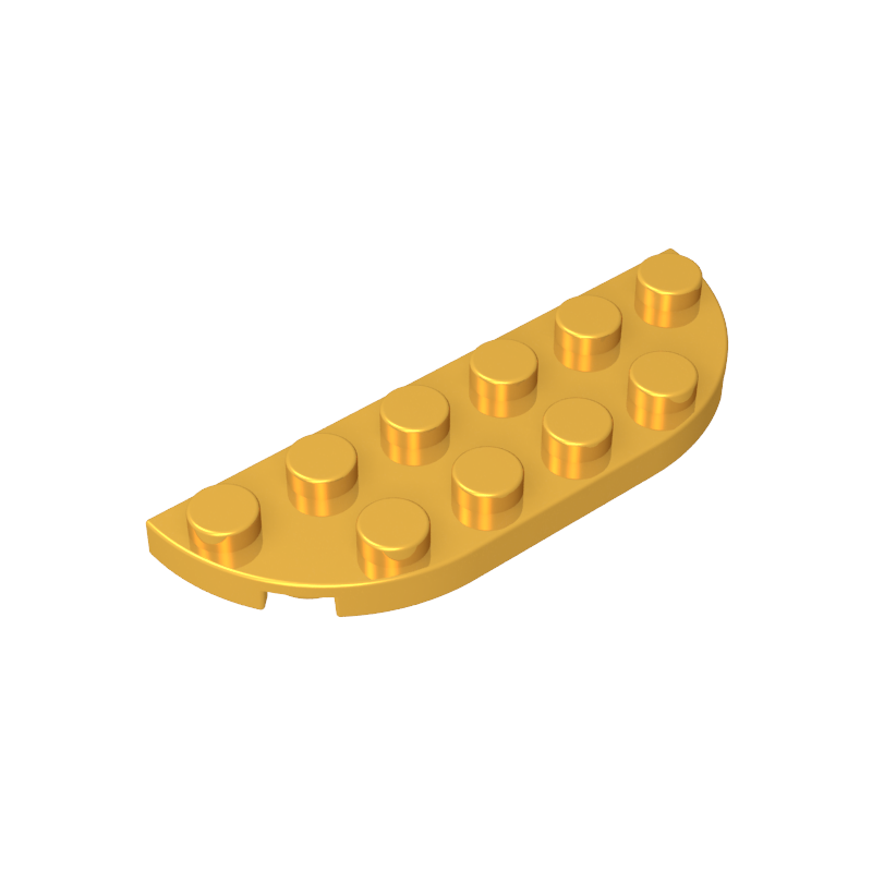 GDS-899 - Plate Round Corner 2 x 6 Double