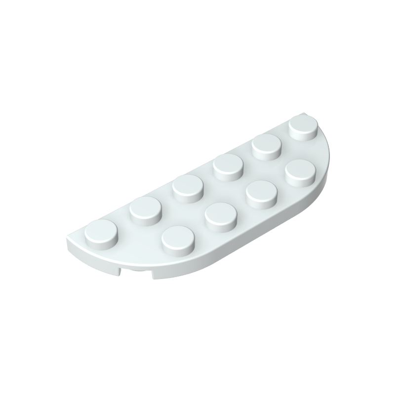GDS-899 - Plate Round Corner 2 x 6 Double