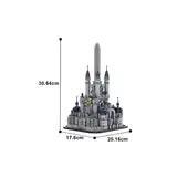 GOBRICKS MOC 177207 Final Fantasy IX Alexandria Castle