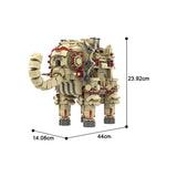 GOBRICKS MOC A1315Y01 Zelda Water Beast