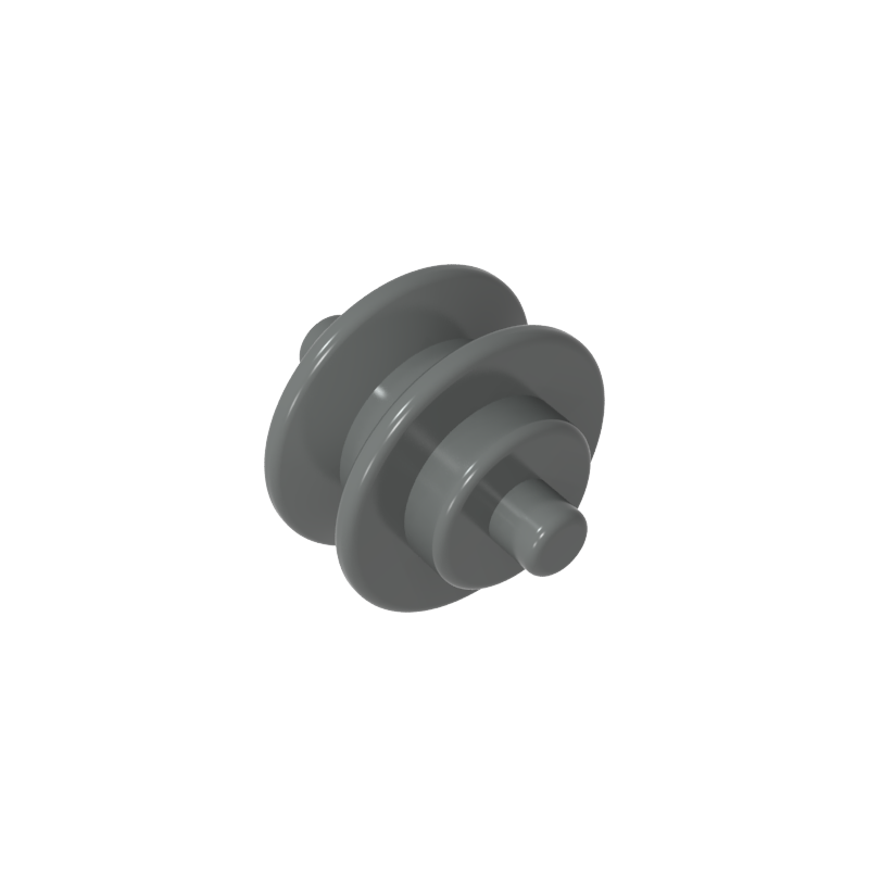 GDS-90004 - Wheel Centre Small with Stub Axles (Pulley Wheel)