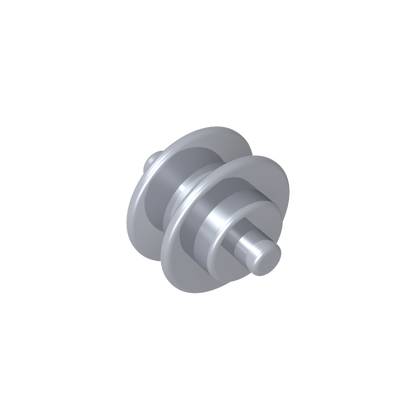 GDS-90004 - Wheel Centre Small with Stub Axles (Pulley Wheel)