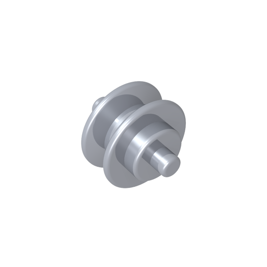 GDS-90004 - Wheel Centre Small with Stub Axles (Pulley Wheel)