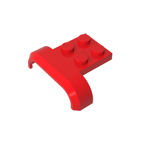 GDS-90025 - Wheel Arch, Mudguard 3 x 4 with 2 x 2 Plate