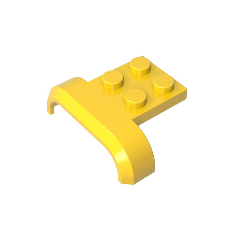 GDS-90025 - Wheel Arch, Mudguard 3 x 4 with 2 x 2 Plate