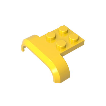 GDS-90025 - Wheel Arch, Mudguard 3 x 4 with 2 x 2 Plate