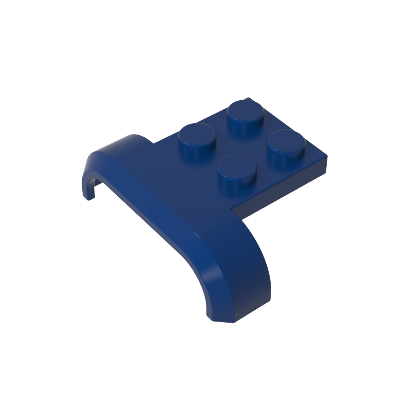 GDS-90025 - Wheel Arch, Mudguard 3 x 4 with 2 x 2 Plate