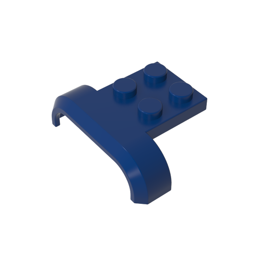 GDS-90025 - Wheel Arch, Mudguard 3 x 4 with 2 x 2 Plate