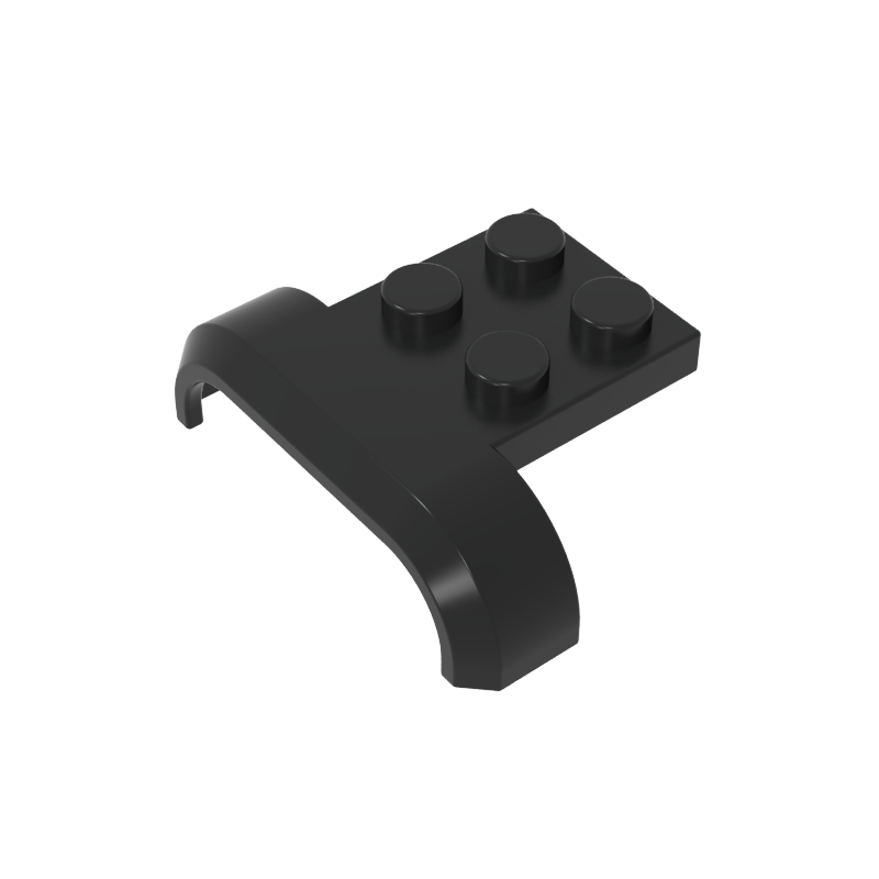 GDS-90025 - Wheel Arch, Mudguard 3 x 4 with 2 x 2 Plate