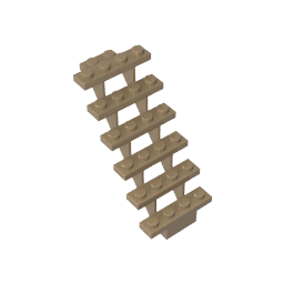 GDS-90031 - Stairs 7 x 4 x 6 Straight Open