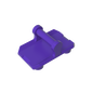 GDS-90032 - Minifig Shield Rectangular with 4 Studs