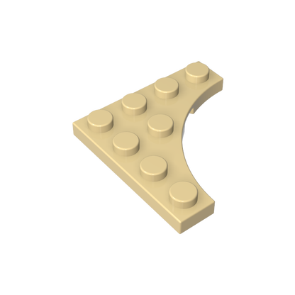GDS-90033 - Plate Special 4 x 4 with Curved Cutout