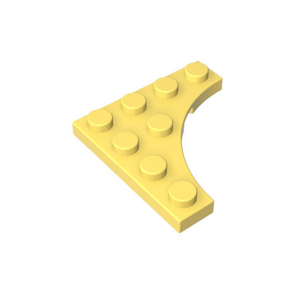 GDS-90033 - Plate Special 4 x 4 with Curved Cutout