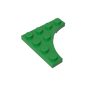 GDS-90033 - Plate Special 4 x 4 with Curved Cutout