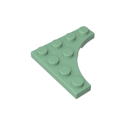 GDS-90033 - Plate Special 4 x 4 with Curved Cutout