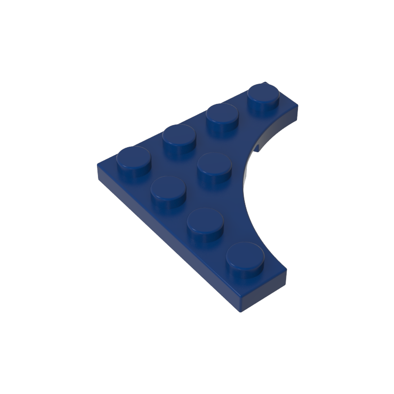 GDS-90033 - Plate Special 4 x 4 with Curved Cutout