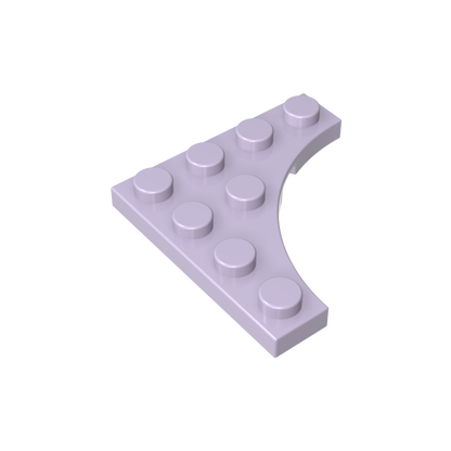 GDS-90033 - Plate Special 4 x 4 with Curved Cutout