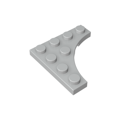 GDS-90033 - Plate Special 4 x 4 with Curved Cutout