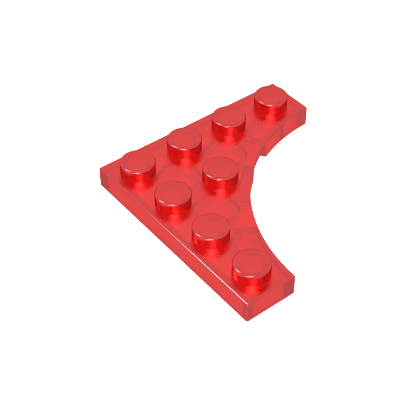 GDS-90033 - Plate Special 4 x 4 with Curved Cutout