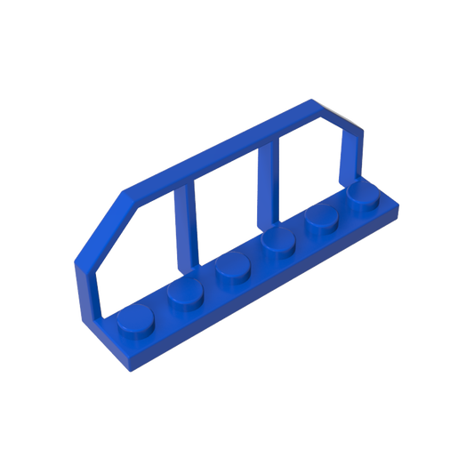 GDS-90037 - Plate Special 1 x 6 with Train Wagon End Fence