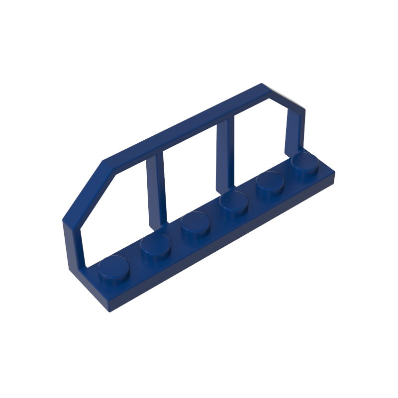 GDS-90037 - Plate Special 1 x 6 with Train Wagon End Fence