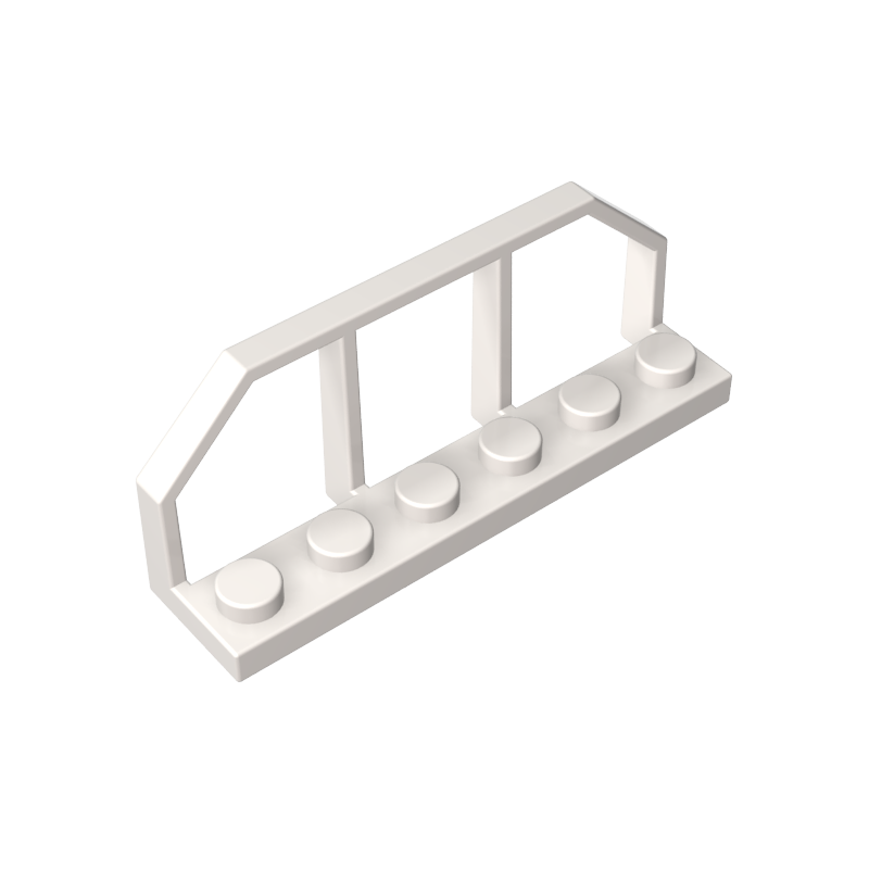GDS-90037 - Plate Special 1 x 6 with Train Wagon End Fence