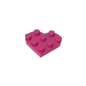GDS-90039 - Plate Angled 3 x 3 with Heart Shape
