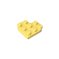 GDS-90039 - Plate Angled 3 x 3 with Heart Shape