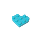 GDS-90039 - Plate Angled 3 x 3 with Heart Shape