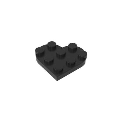 GDS-90039 - Plate Angled 3 x 3 with Heart Shape