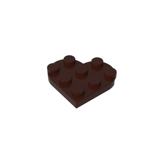 GDS-90039 - Plate Angled 3 x 3 with Heart Shape