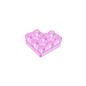 GDS-90039 - Plate Angled 3 x 3 with Heart Shape