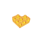 GDS-90039 - Plate Angled 3 x 3 with Heart Shape