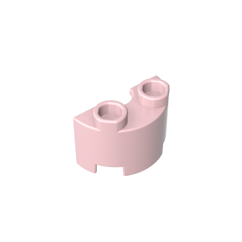 GDS-90040 - Brick Round, Half 1 x 2