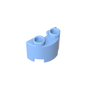 GDS-90040 - Brick Round, Half 1 x 2