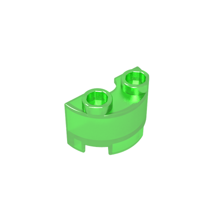 GDS-90040 - Brick Round, Half 1 x 2