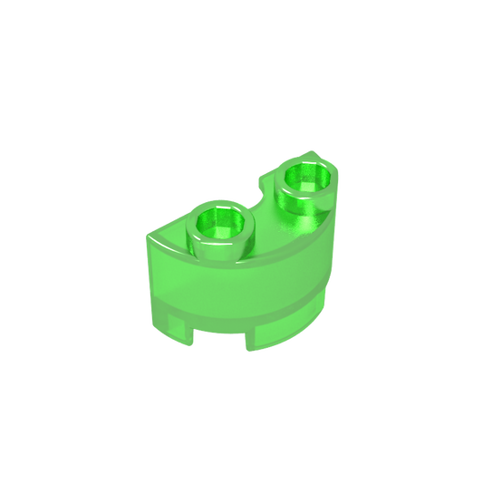 GDS-90040 - Brick Round, Half 1 x 2